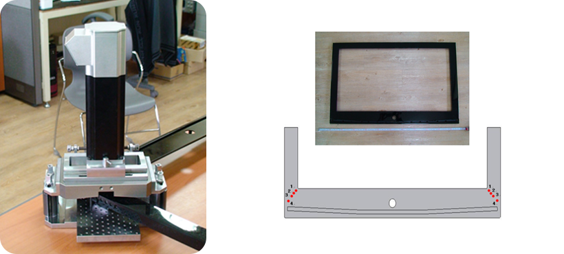 LCD TV Frontal case의 잔류응력 평가